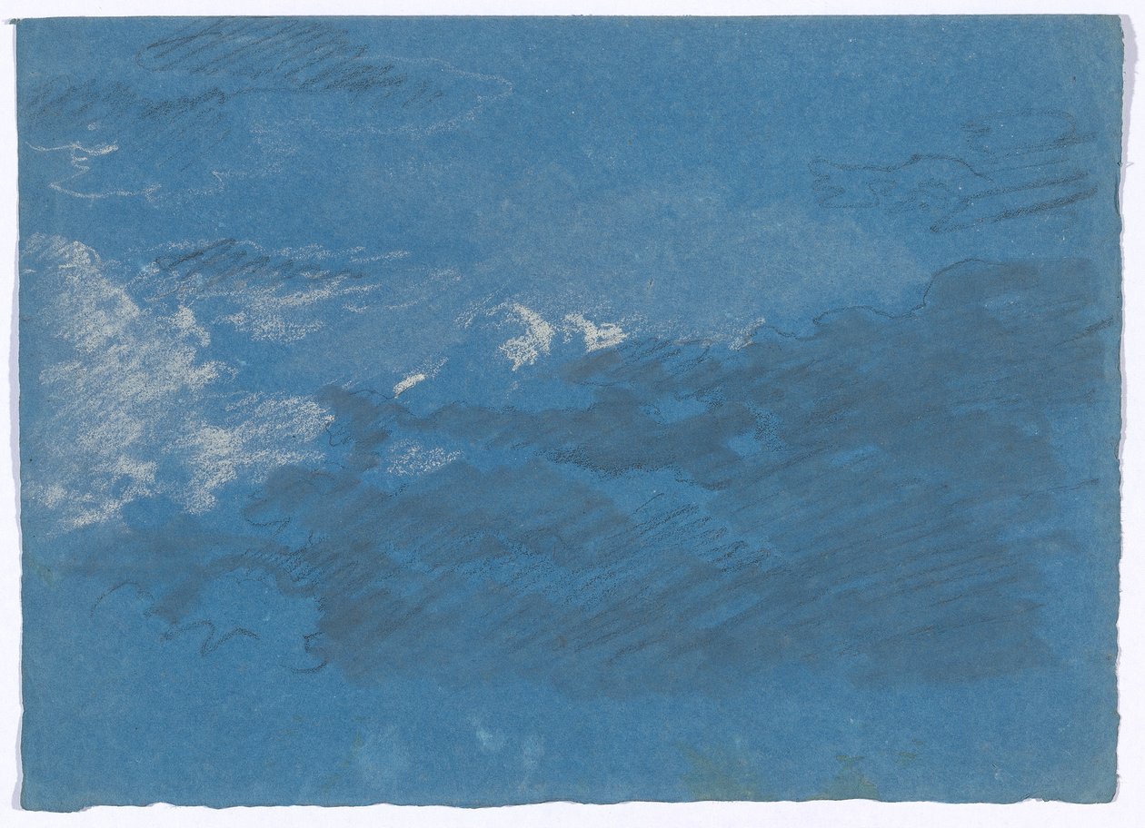Wolkenstudie da Johann Georg von Dillis