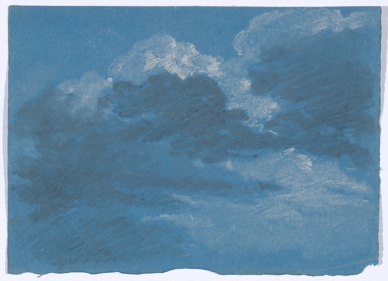 Wolkenstudie da Johann Georg von Dillis