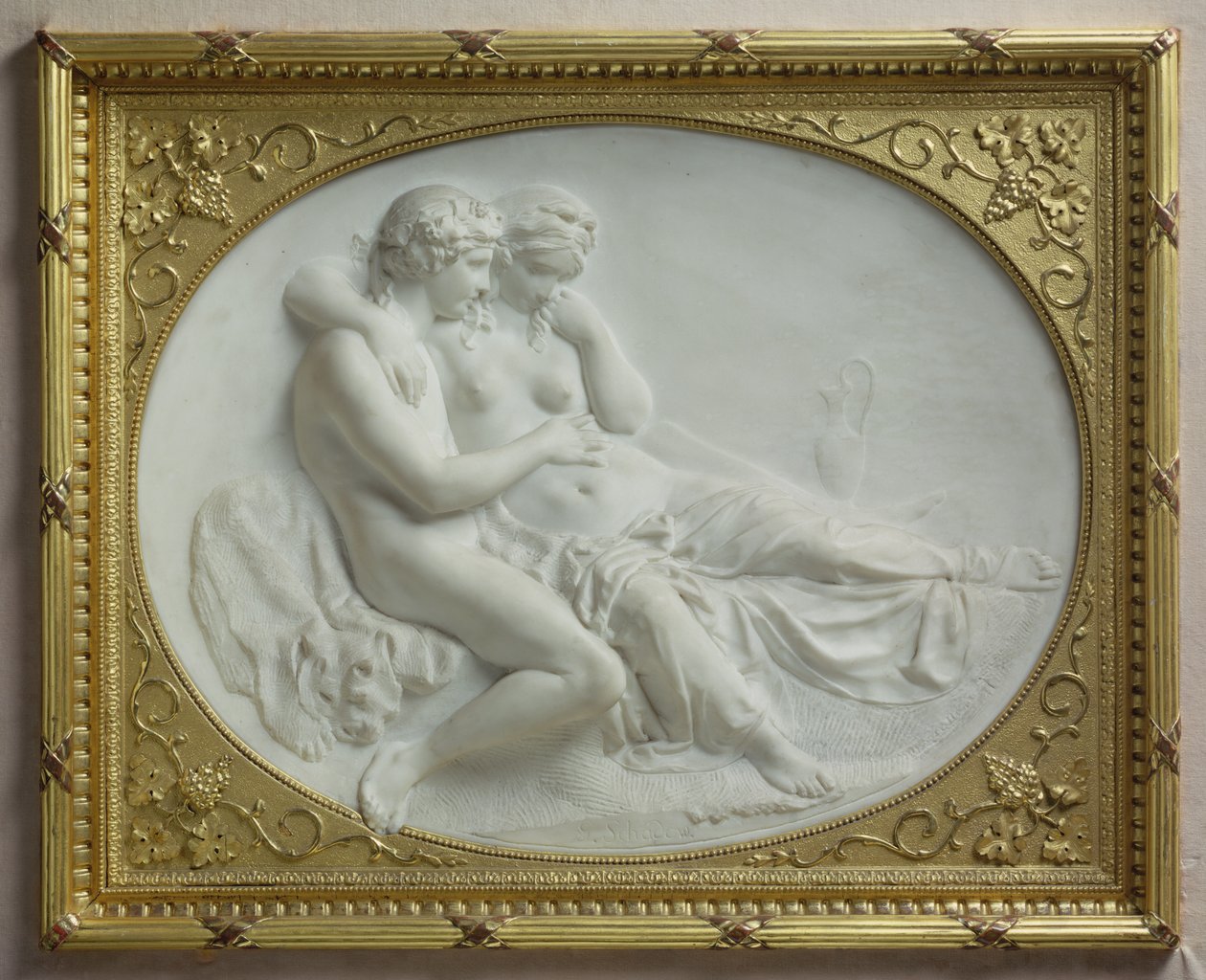 Bacco consola Arianna, 1793 da Johann Gottfried Schadow