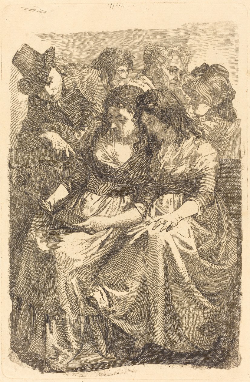Schadow e la sua famiglia da Johann Gottfried Schadow