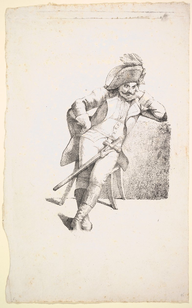 Il Capitano Pensieroso da Johann Gottfried Schadow