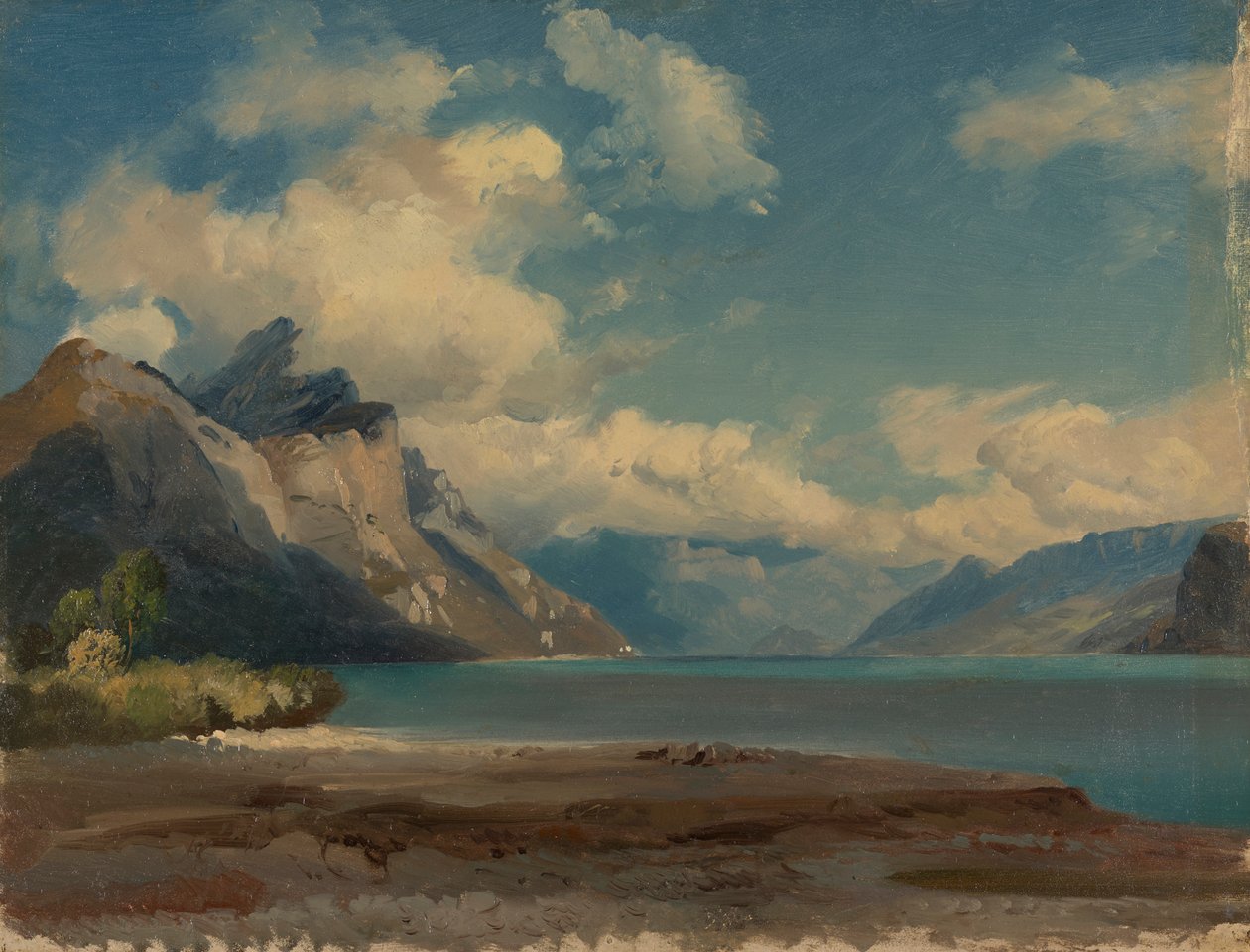 Presso Weesen sul lago di Walen, Svizzera da Johann Gottfried Steffan