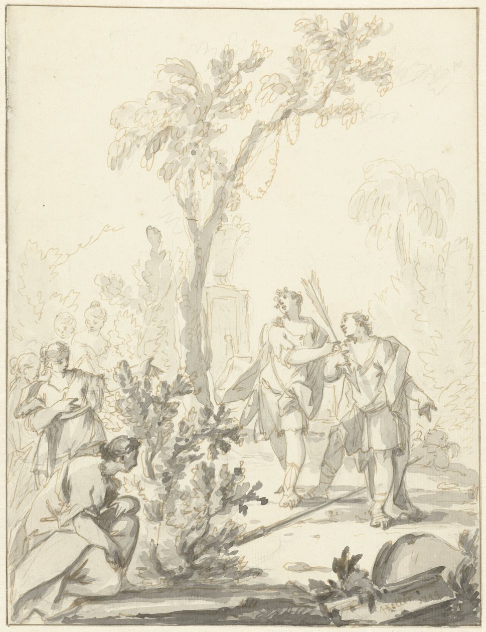 Rappresentazione allegorica da Johann Heinrich Keller (II)