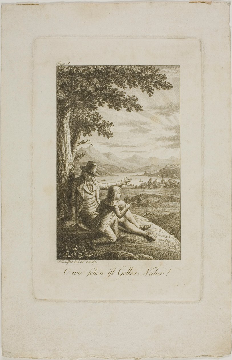 Quanto è bella la natura di Dio da Johann Heinrich Lips