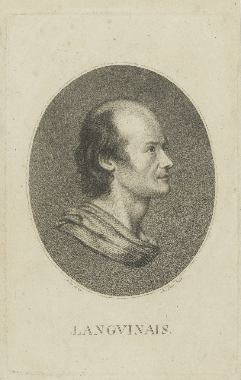 Ritratto di Jean-Denis Lanjuinais, 1753-1827, c. 1810 da Johann Heinrich Lips