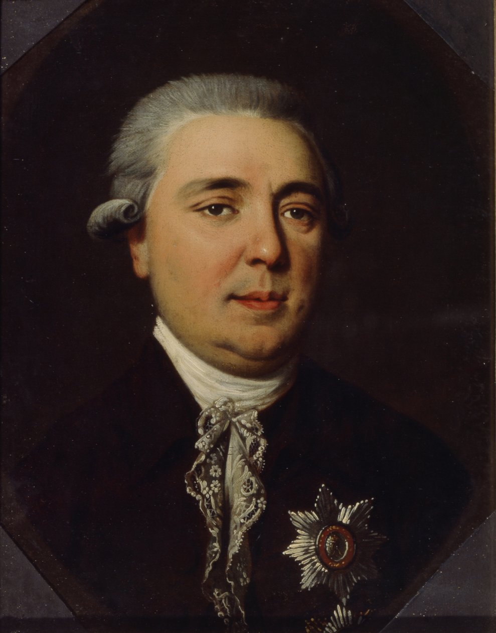 Ritratto del conte Alexander Romanovich Vorontsov da Johann Heinrich Schmidt
