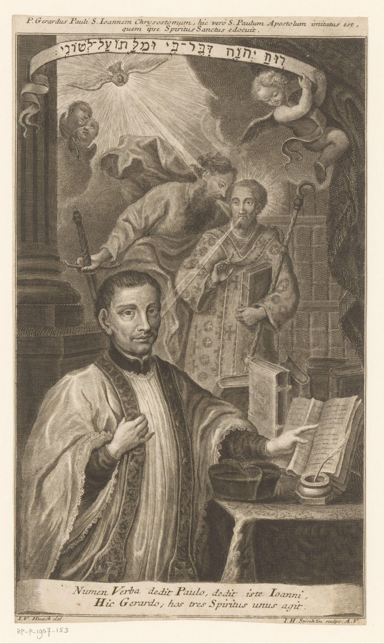 Ritratto di Gerhard Pauli da Johann Heinrich Störchlin