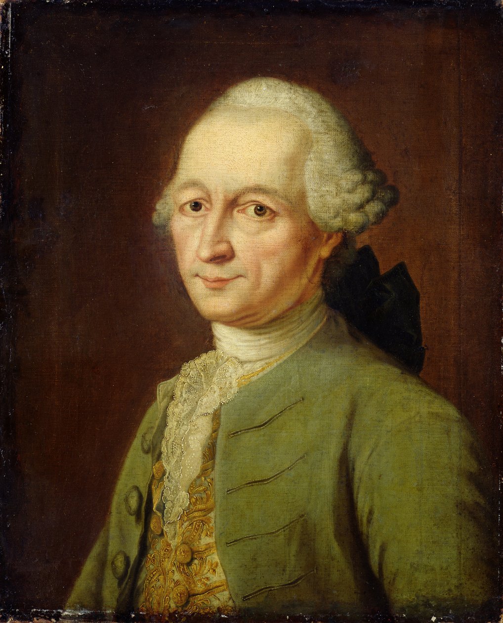 Abraham Gotthelf Kaestner, 1770 da Johann Heinrich Tischbein