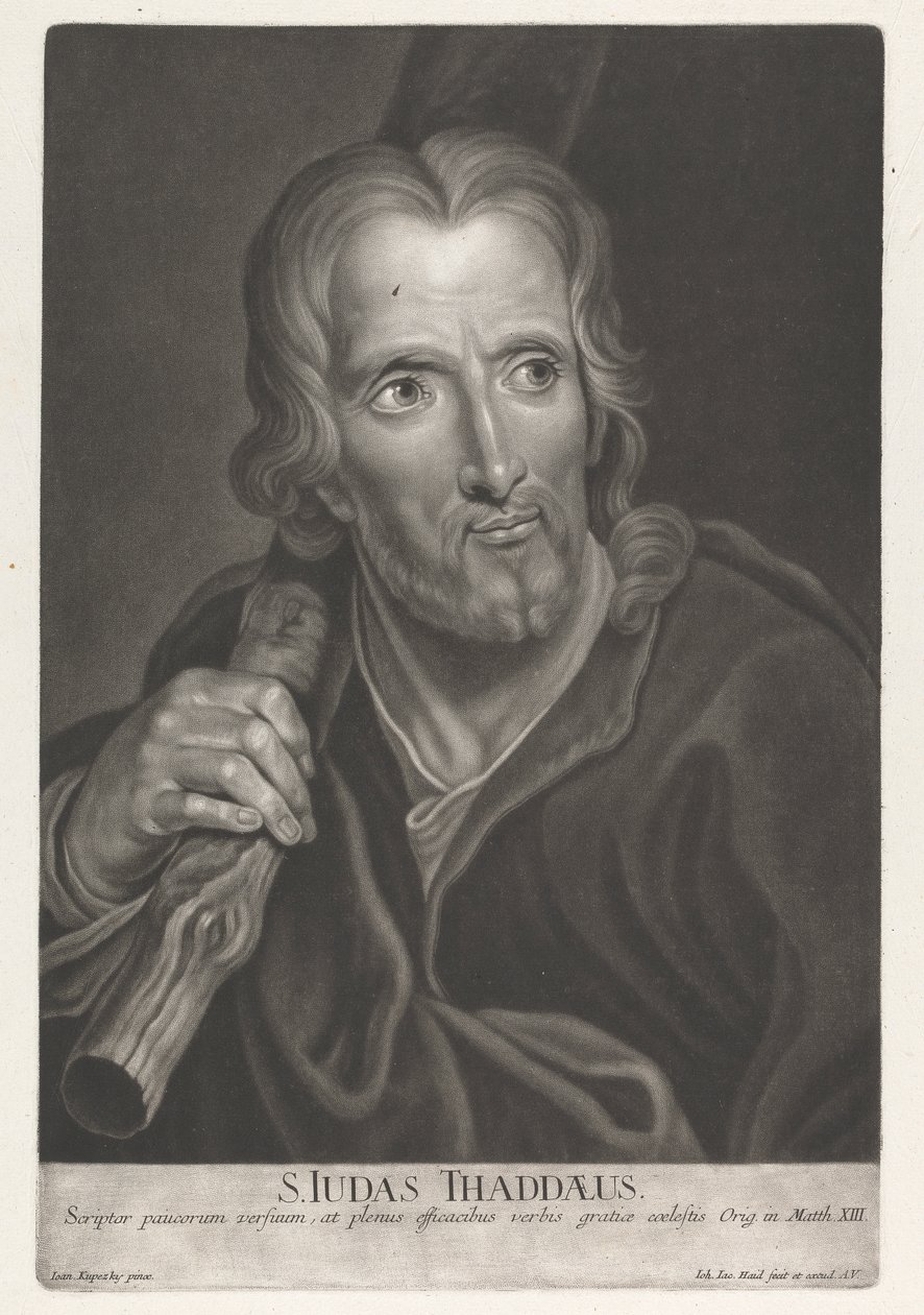 San Giuda Taddeo da Johann Jacobus Haid