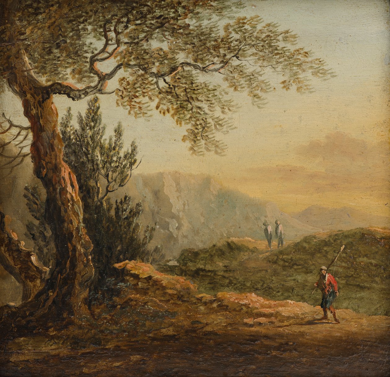 Paesaggio montano da Johann Josef Schindler