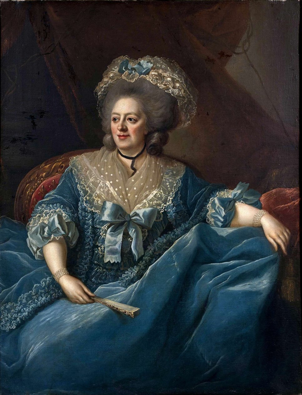 Francese: Marie-Louise-Thérèse-Victoire de France, conosciuta come Madame Victoire, figlia di Luigi XV (1733-1799) da Johann Julius Heinsius
