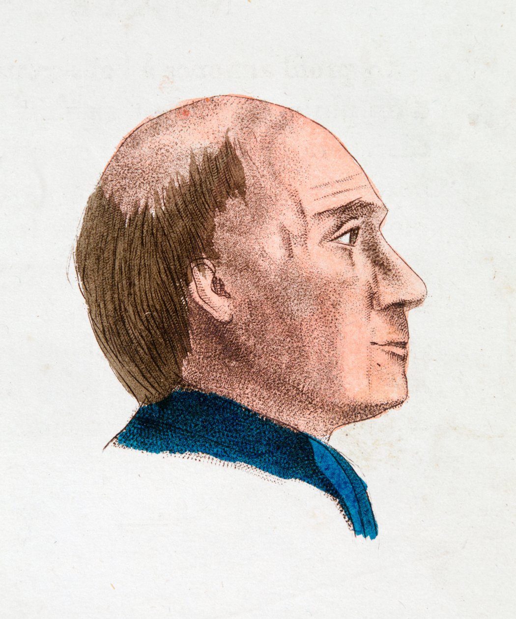 Le caratteristiche facciali di una persona filosofica e profonda da Johann Kaspar Lavater