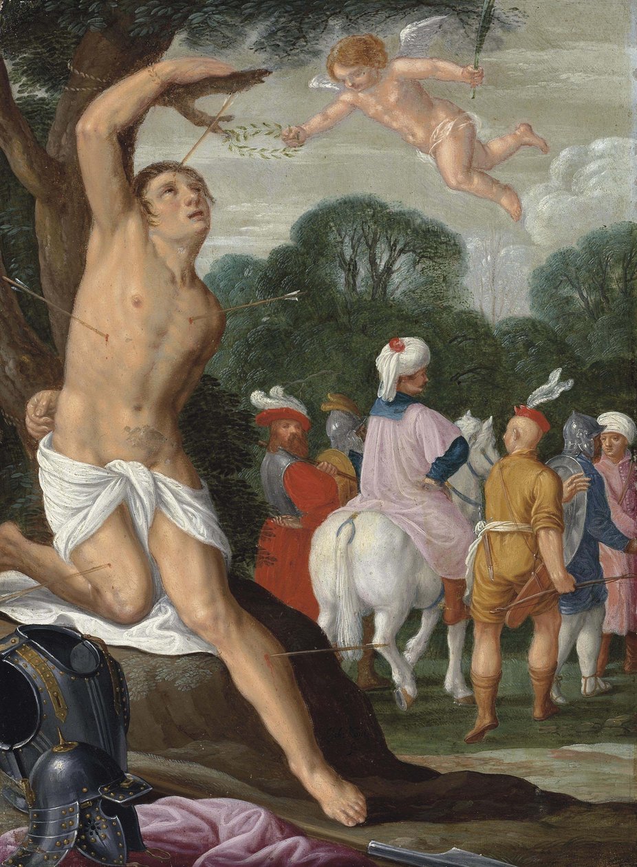 Il martirio di San Sebastiano da Johann König