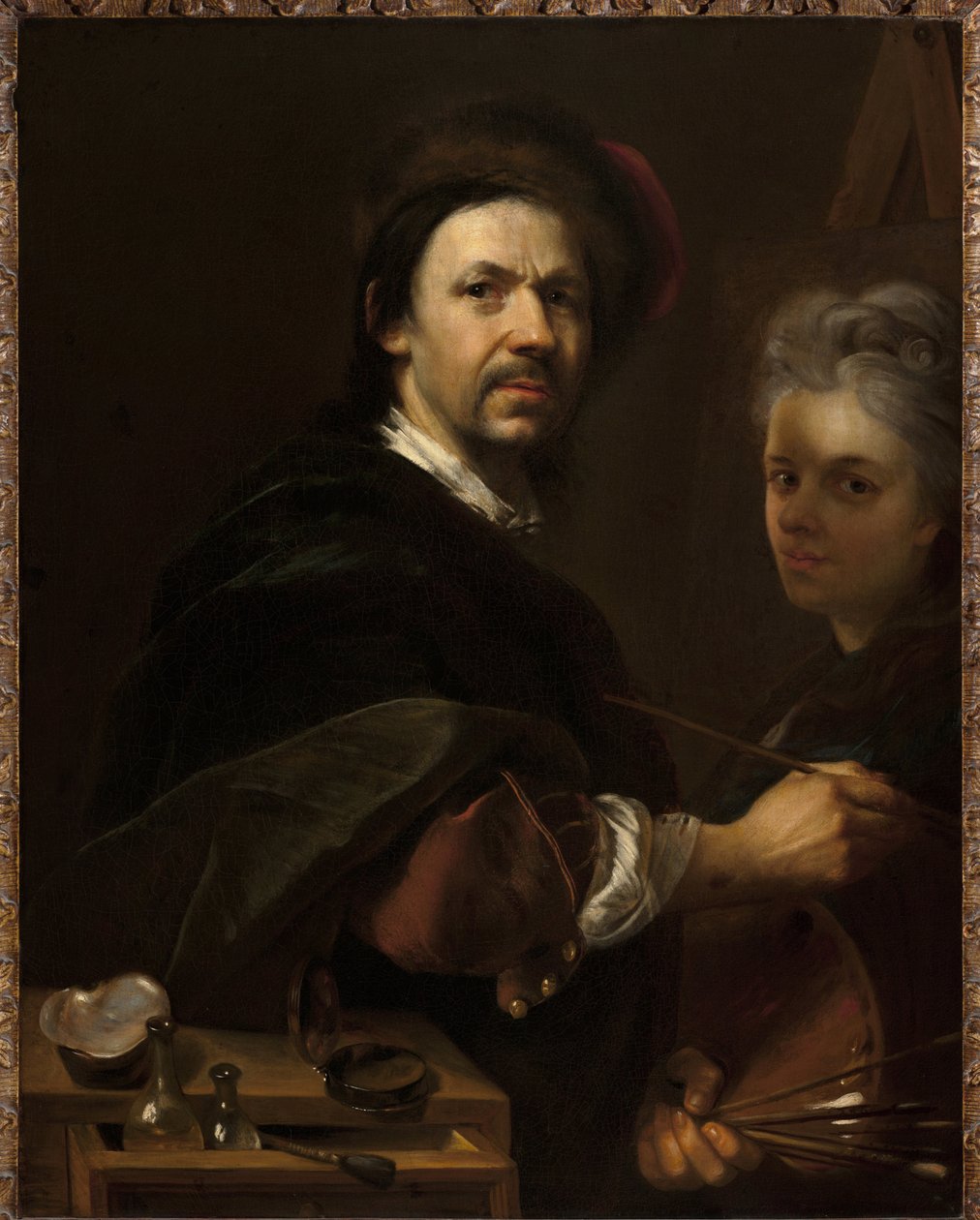 Autoritratto con moglie da Johann Kupetzky