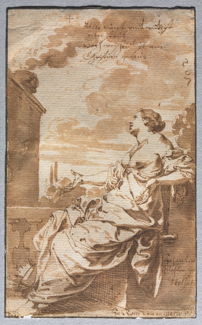 Allegoria della fede cristiana, c1622 da Johann Liss