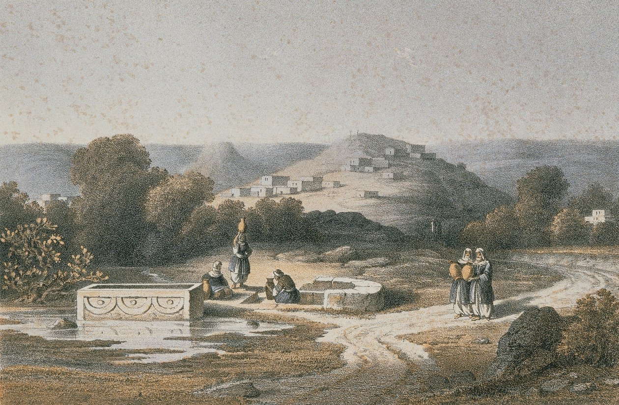 Cana. Incisione di Bernatz et alii - Eisenblätter, R. Editore da Johann Martin Bernatz