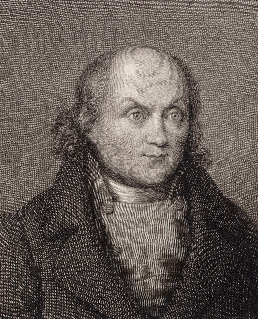 Ritratto di Hans Georg Nägeli 1773-1836 da Johann Martin Esslinger