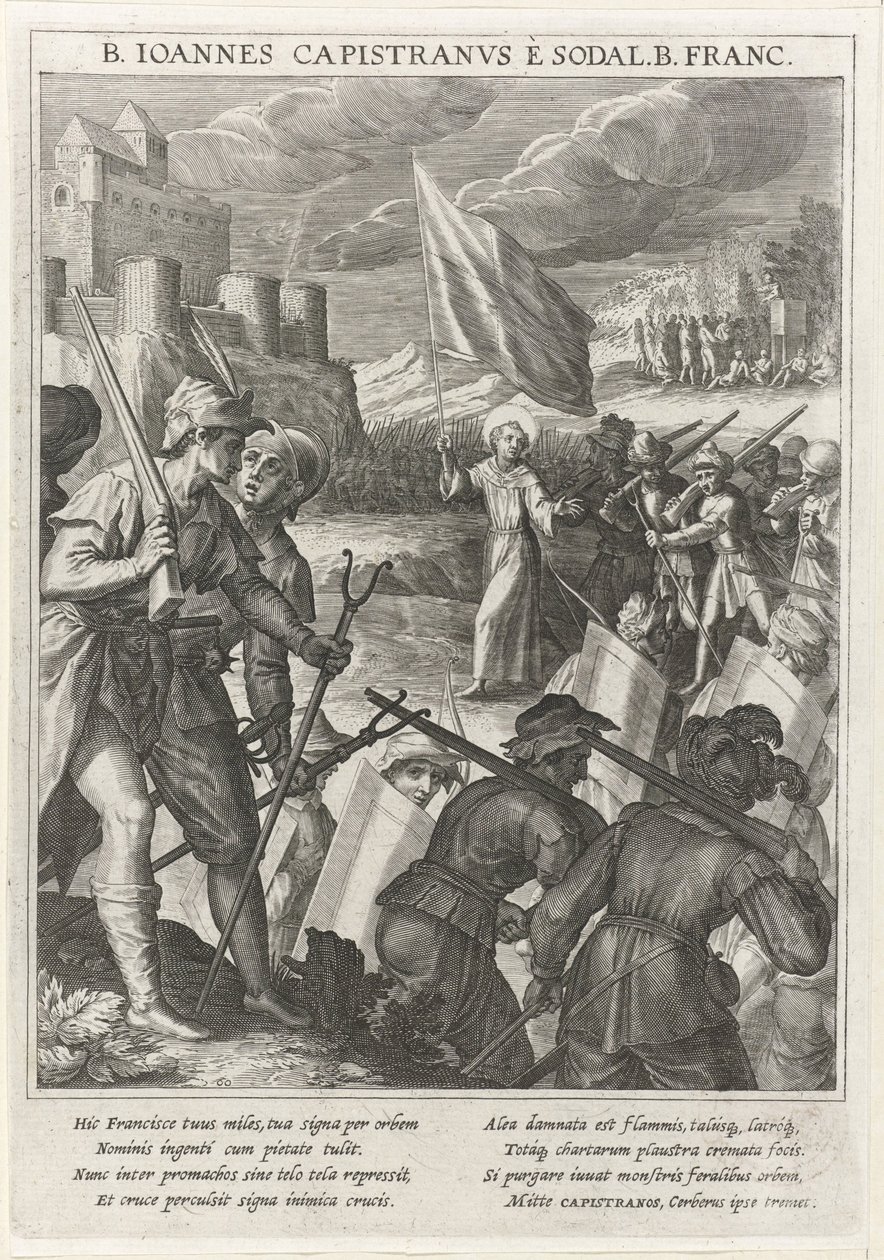 San Giovanni da Capestrano guida le forze cristiane nell