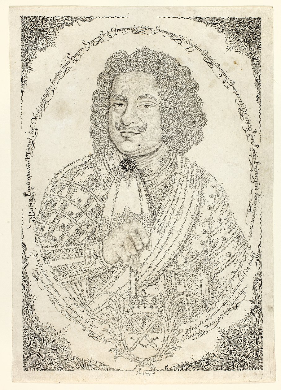 Johann Georg III, Elettore di Sassonia da Johann Michael Puchler