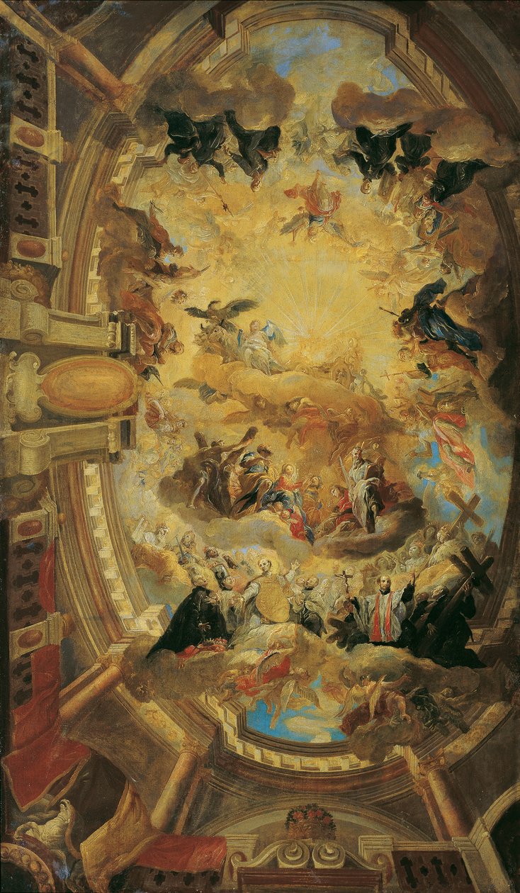 Glorificazione del nome di Gesù da Johann Michael Rottmayr