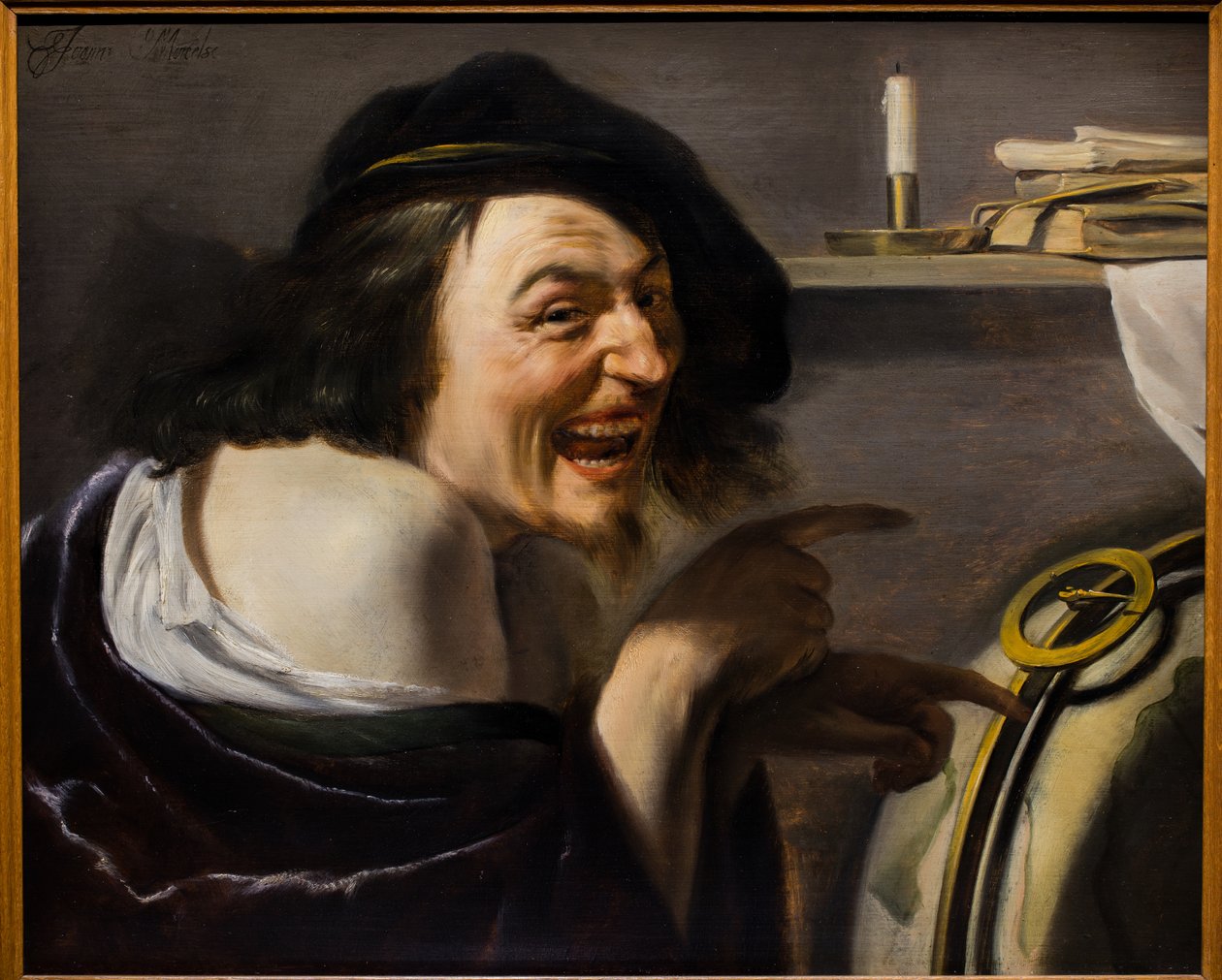 Democrito, 1620 circa (olio su tavola) da Johann Moreelse