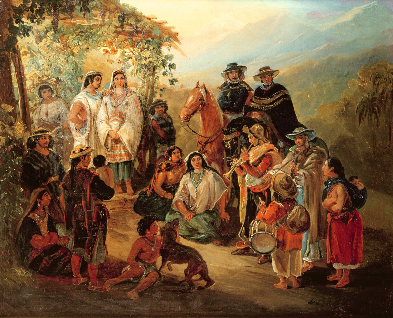 Costumi Regionali, 1850 da Johann Moritz Rugendas