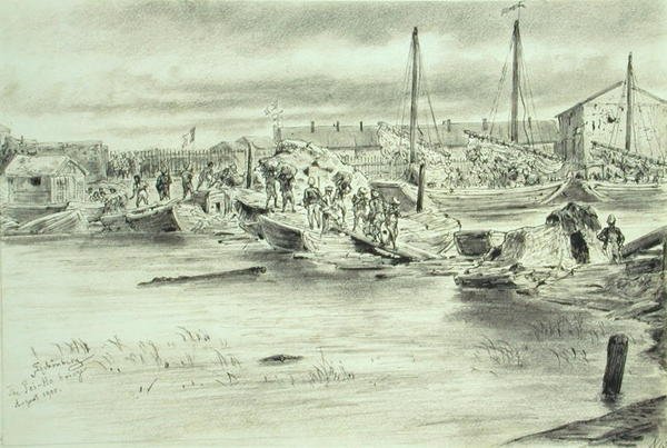 Il Ponte Pei-Ho, agosto 1900 da Johann Nepomuk Schonberg