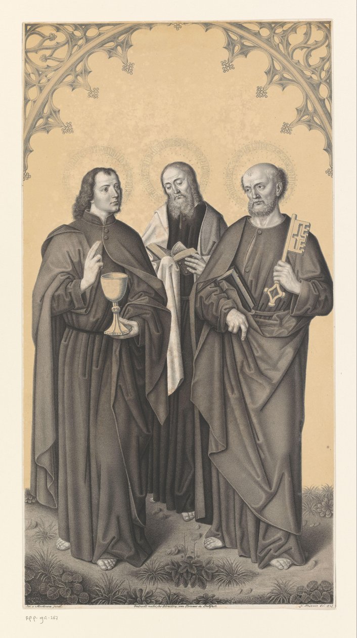 San Giovanni, Matteo e Pietro da Johann Nepomuk Strixner