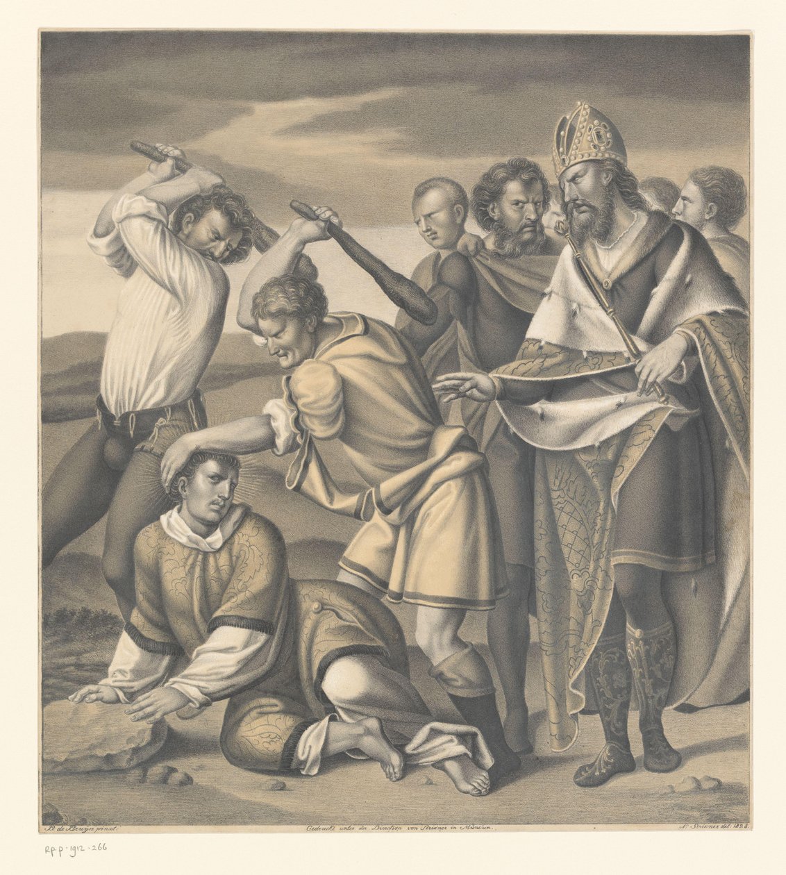 Martirio di San Ewald da Johann Nepomuk Strixner