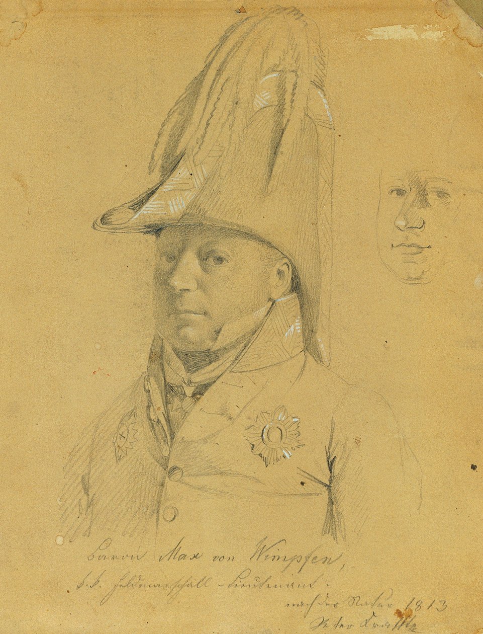 Barone Max von Wimpfen da Johann Peter Krafft