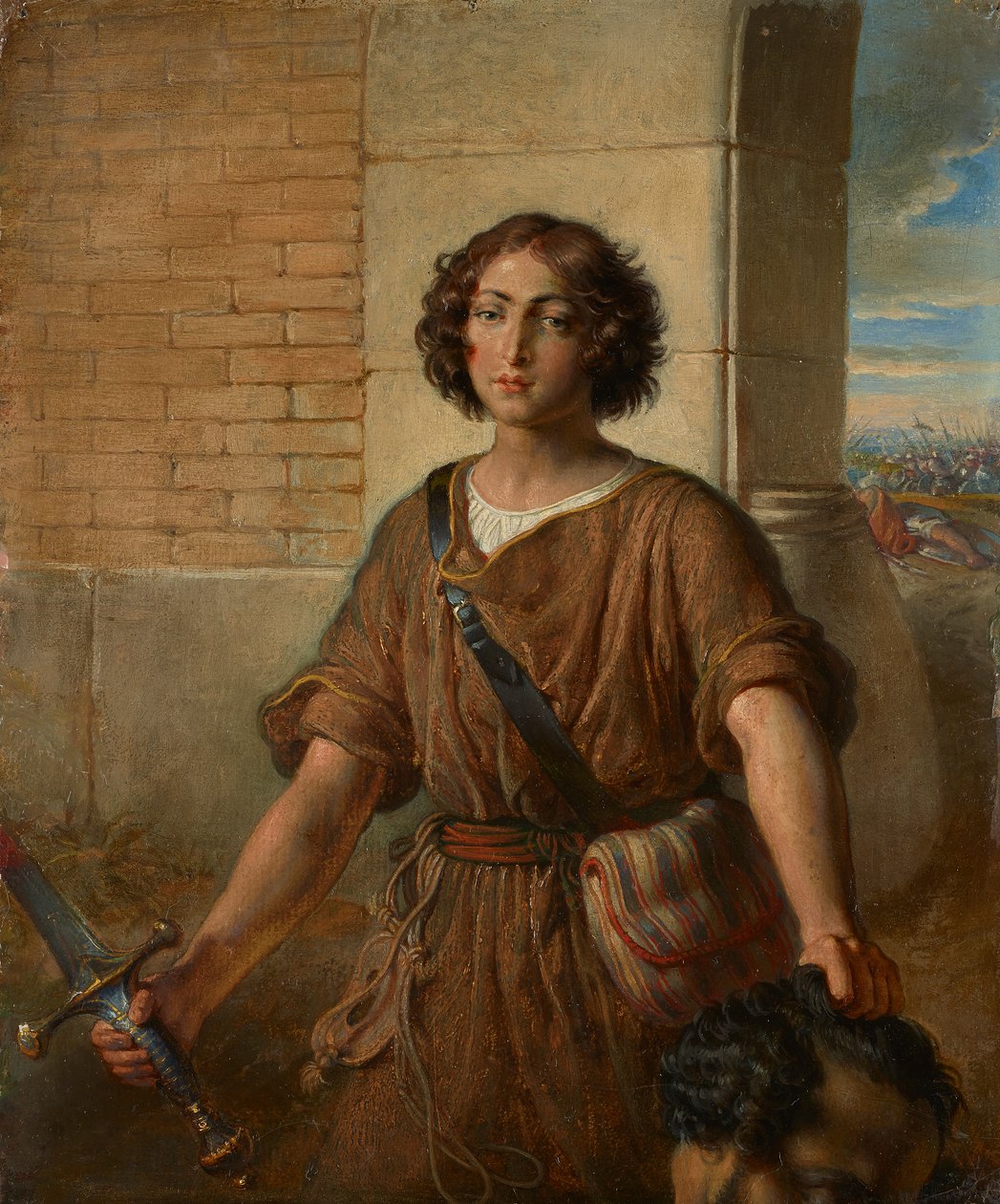 Davide con la testa di Golia da Johann Peter Krafft