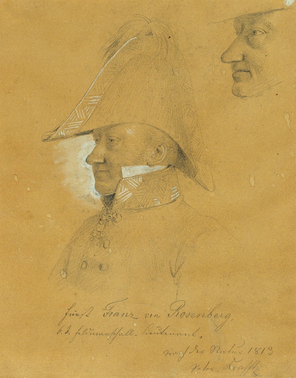 Principe Franz von Rosenberg da Johann Peter Krafft