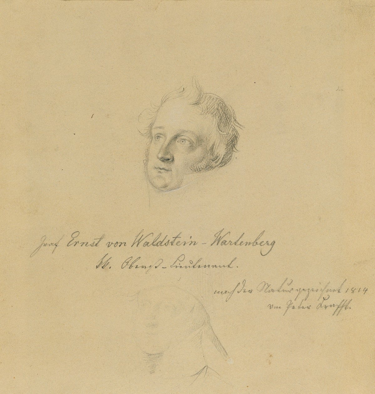 Conte Ernst von Waldstein-Wartenberg da Johann Peter Krafft