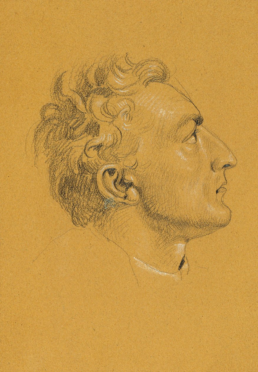 Studio di testa per "Ritorno dell