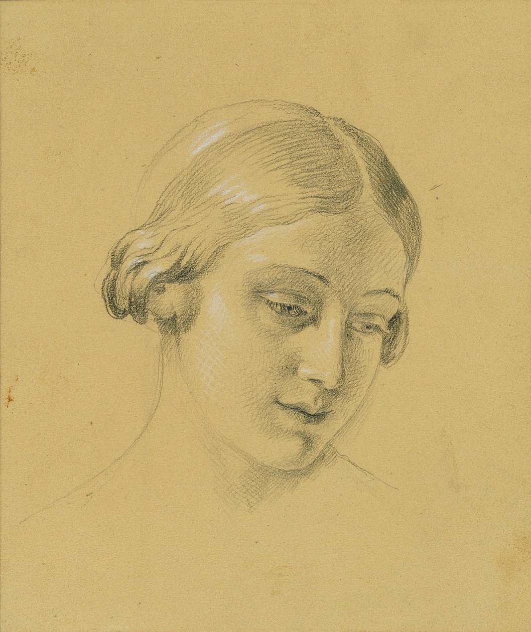 Studio di ritratto femminile da Johann Peter Krafft