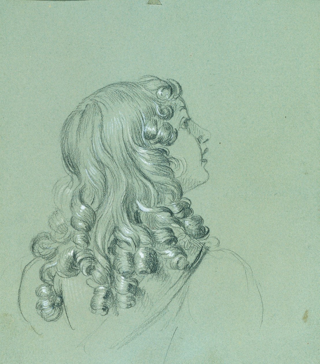 Studio femminile per "Ingresso dopo la pace di Parigi" da Johann Peter Krafft