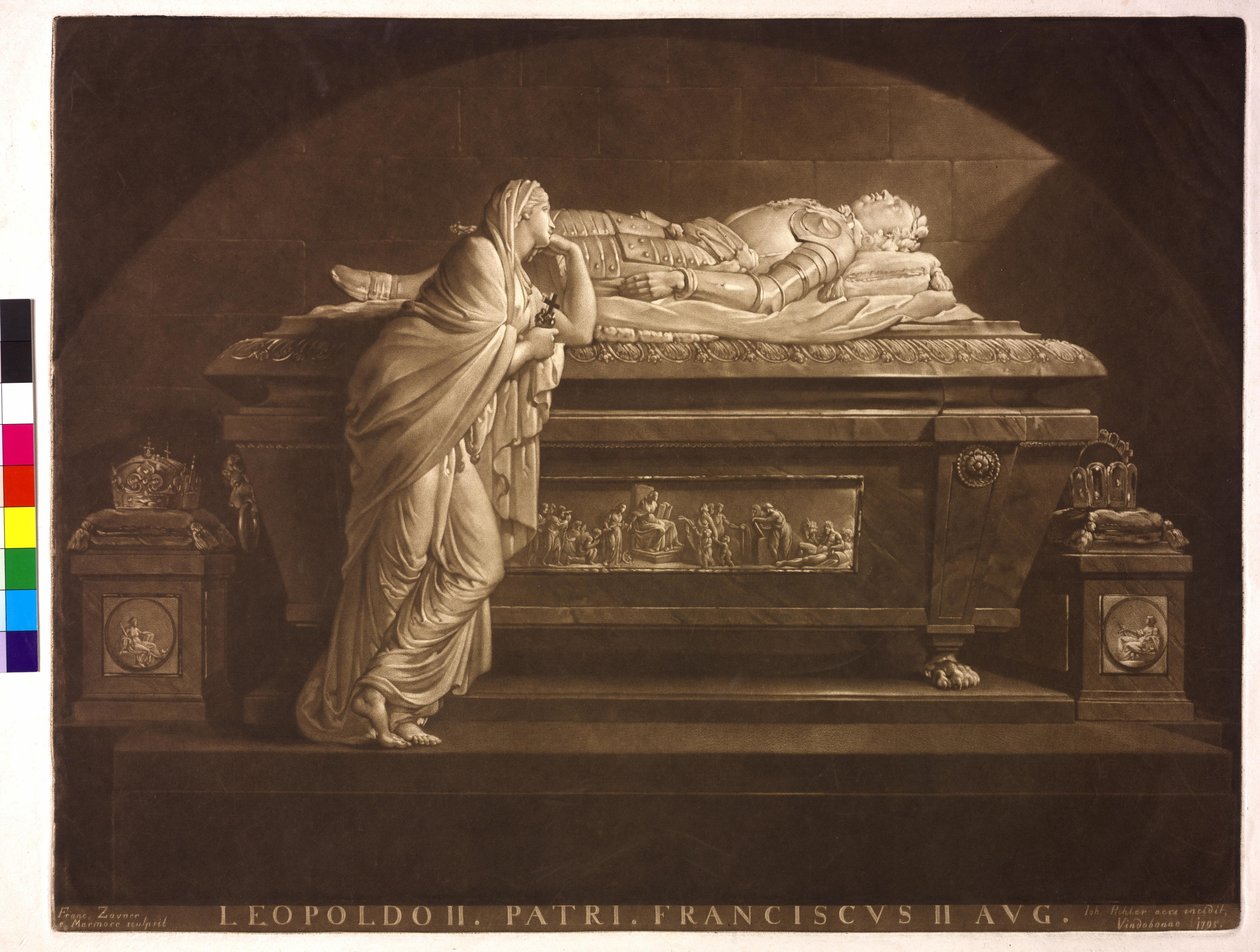 Imperatore del Sacro Romano Impero Leopoldo II da Johann Peter Pichler
