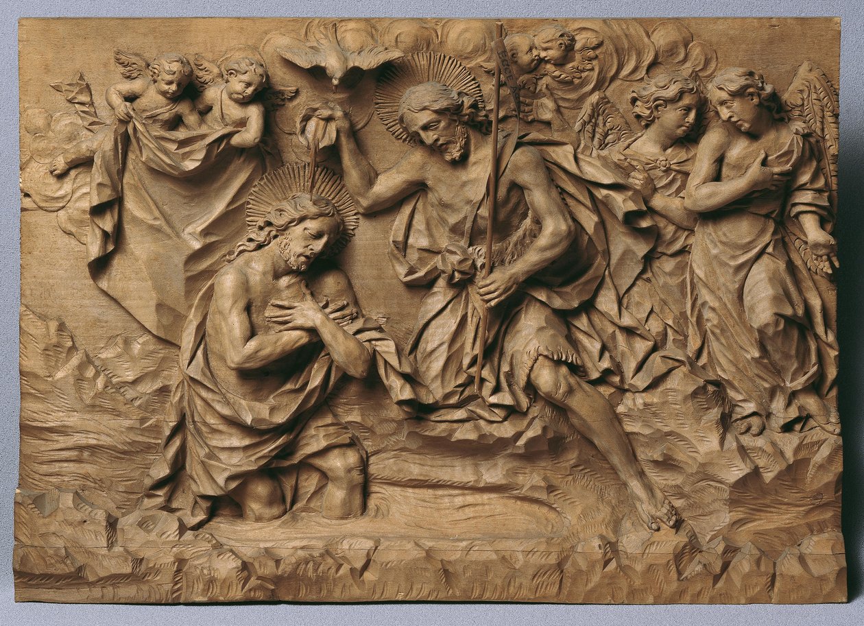 Battesimo di Cristo da Johann Peter Schwanthaler der Ältere