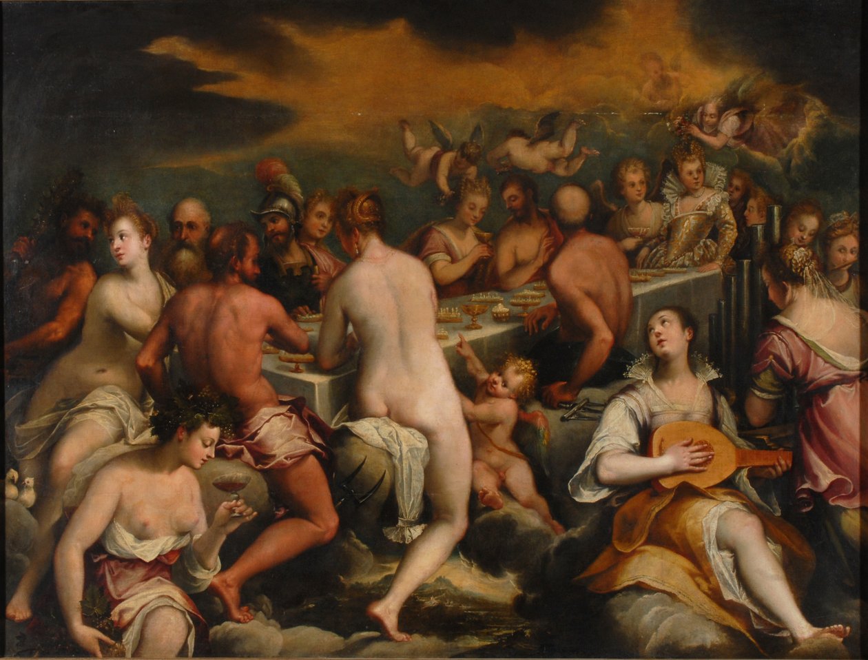 Il banchetto degli dei da Johann Rottenhammer