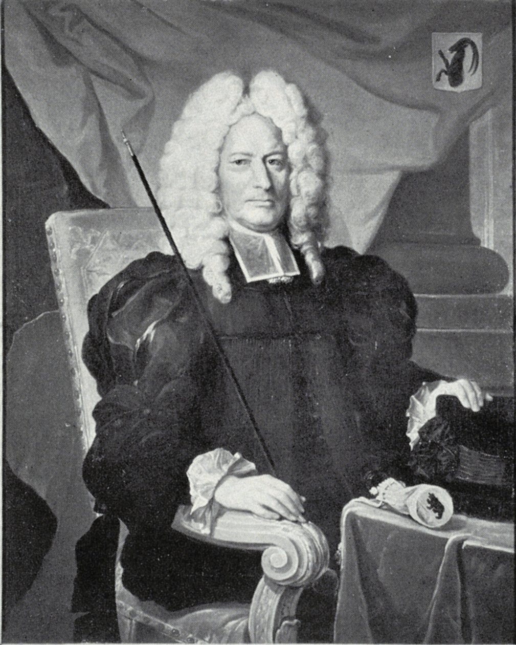 Ritratto di Christoph Steiger I. da Johann Rudolf Huber