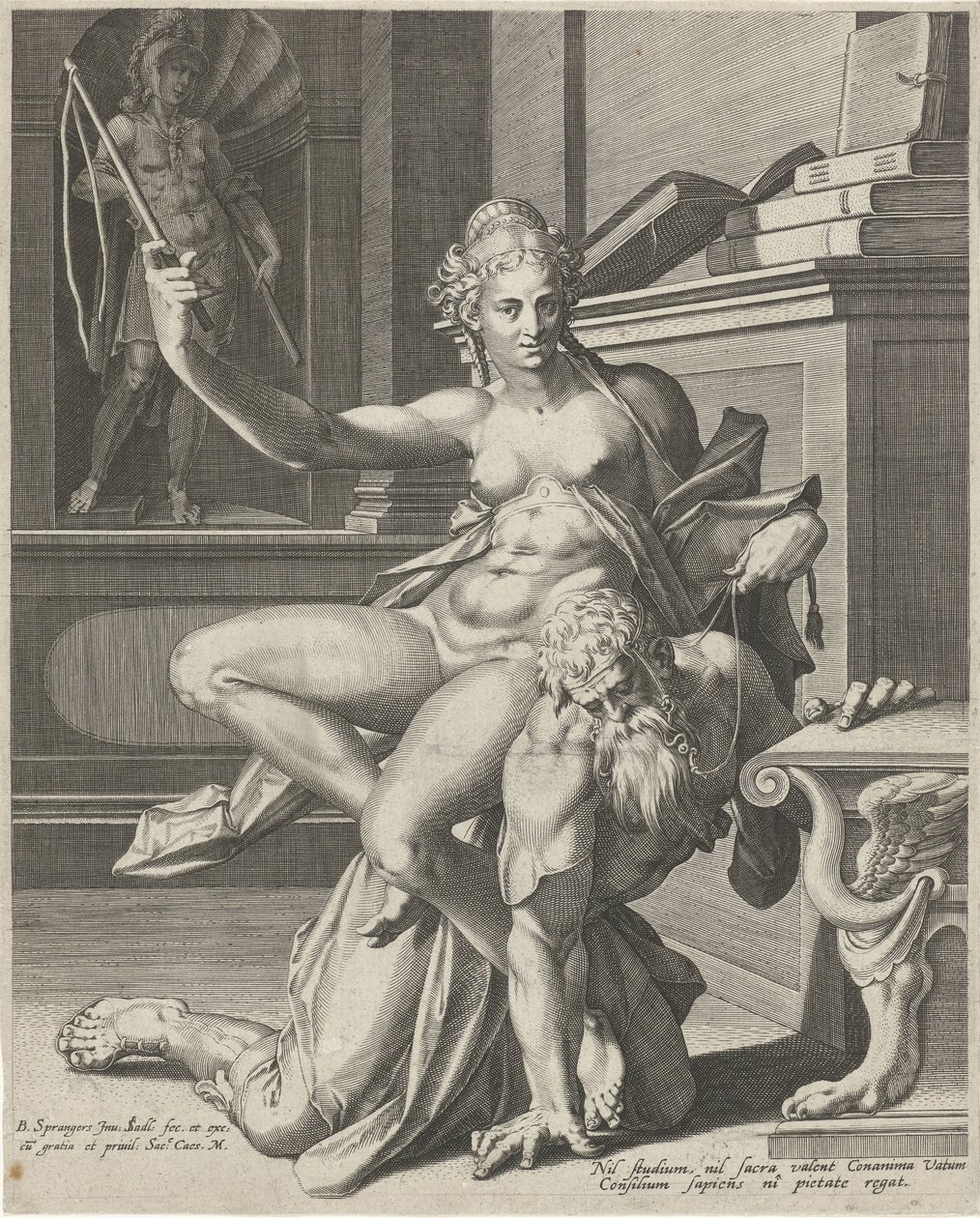 Aristotele e Fillide da Johann Sadeler (I)