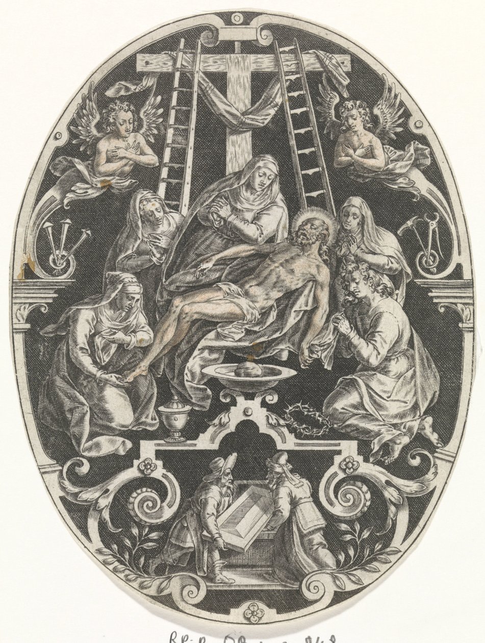 Compianto su Cristo da Johann Sadeler (I)