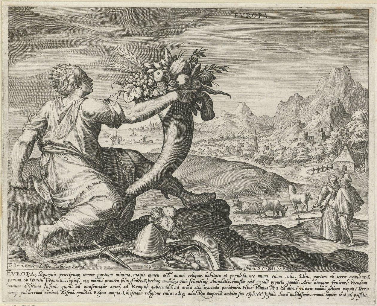Europa da Johann Sadeler (I)