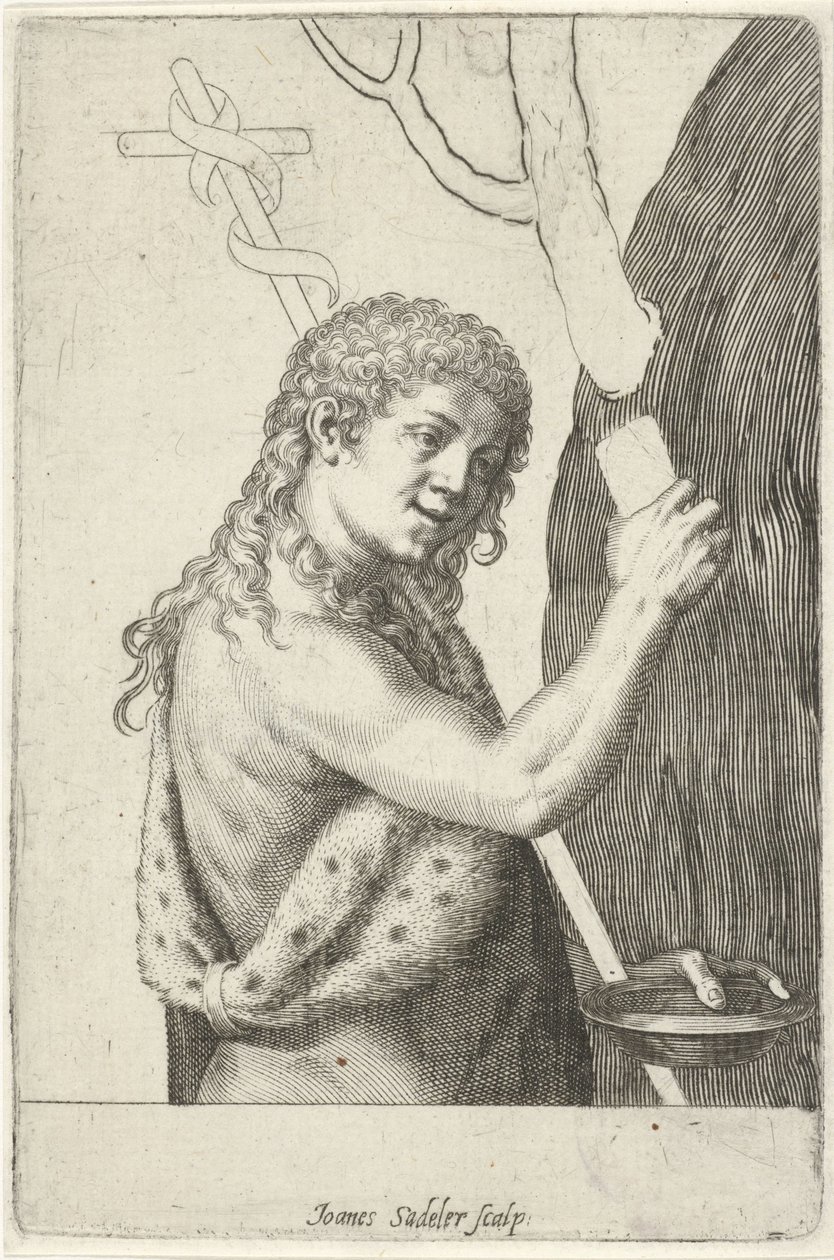 Giovanni Battista da bambino da Johann Sadeler (I)