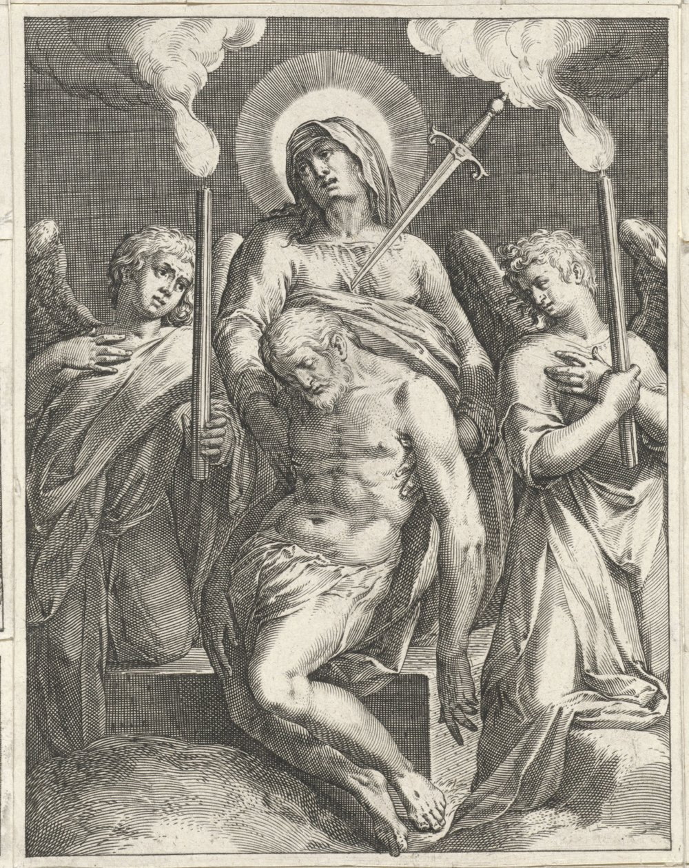 Pietà da Johann Sadeler (I)