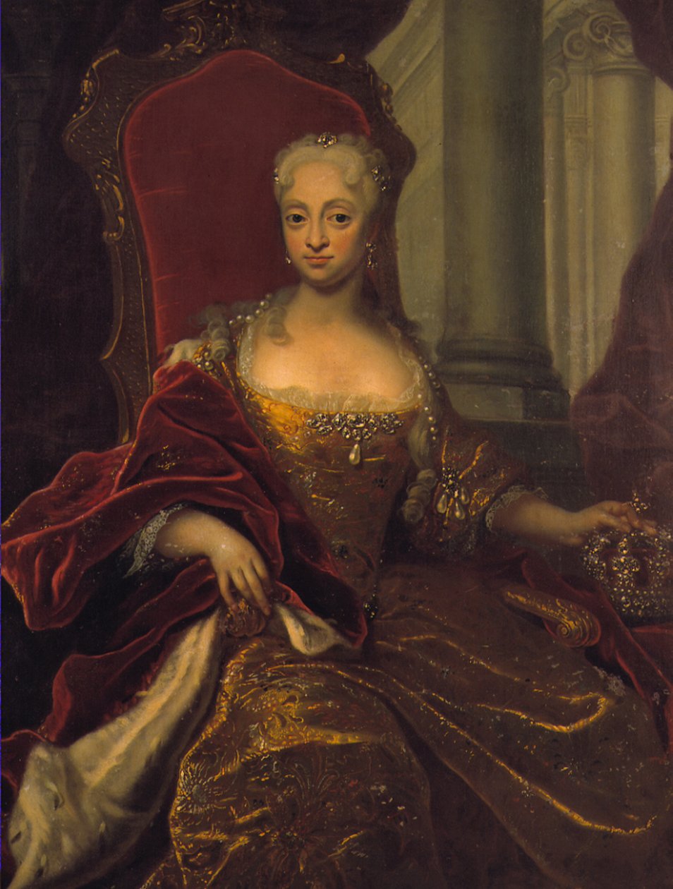 Louisemecklenburgdenmark da Johann Salomon Wahl