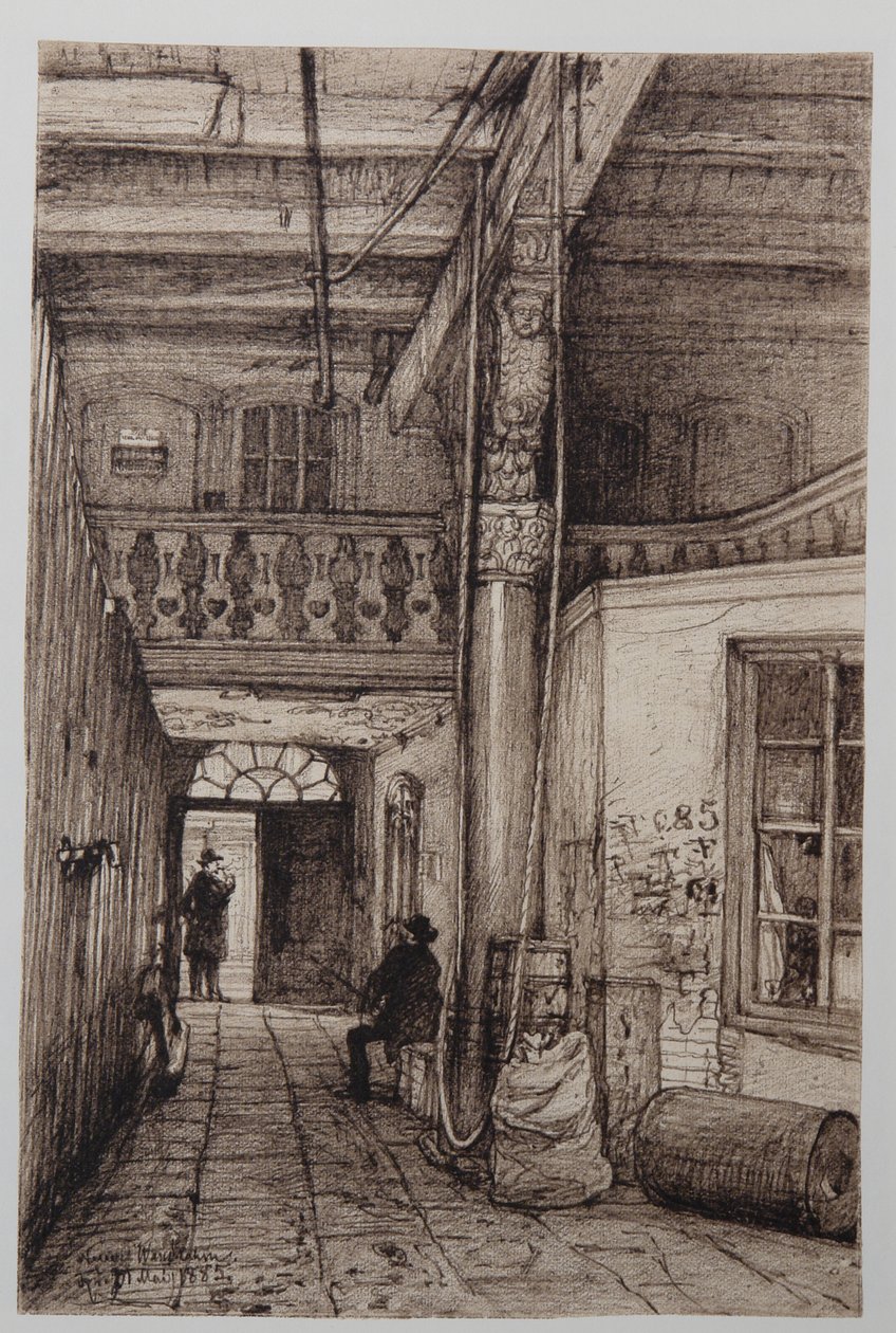 Nuovo telaio della parete 21-05-1885 da Johann Theobald Riefesell