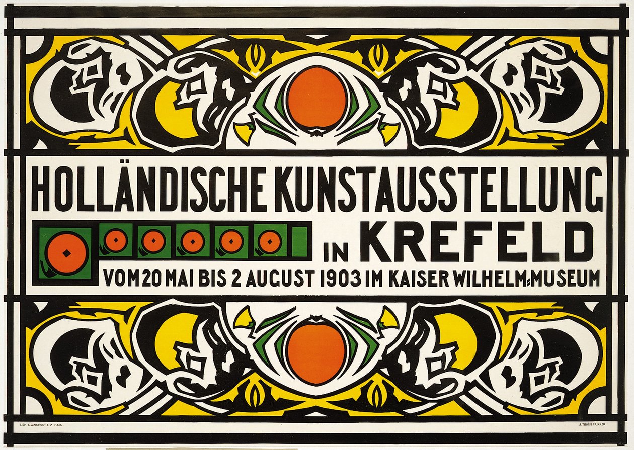 Hollandische Kunstausstellung, 1903 da Johan Thorn Prikker