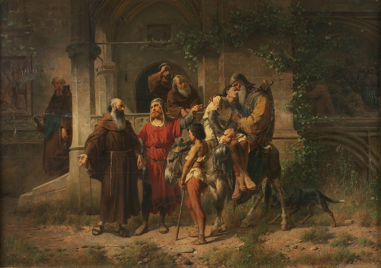 Crociati di ritorno da Johann  Till der Jüngere