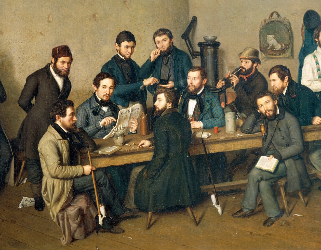 Rivoluzionari arrestati a Treviri (dettaglio) da Johann Velten
